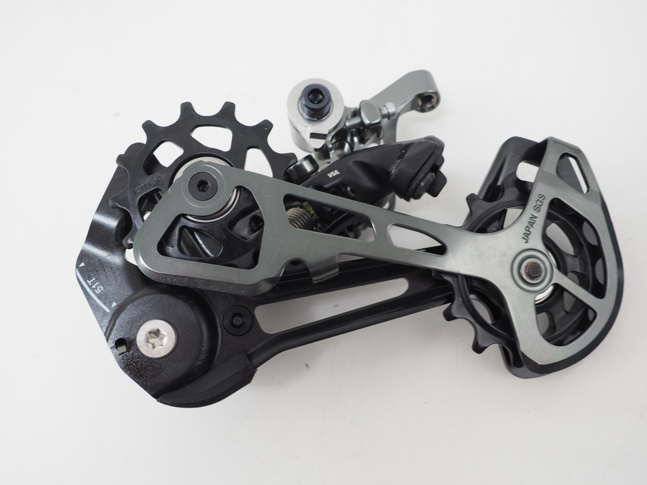 NEW! Shimano XTR RD-M9100-SGS 12-Speed 51t MTB Rear Derailleur Black/Grey