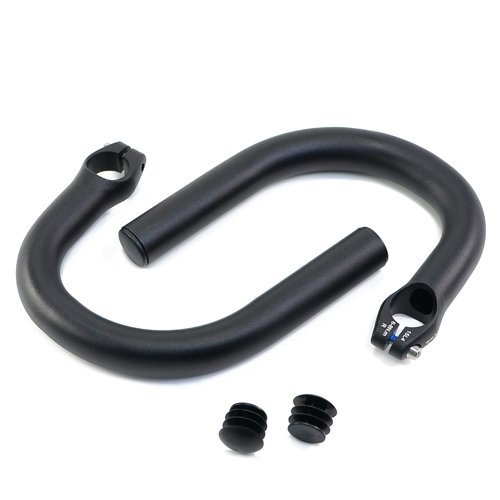 TMARS SD-218R 22.2mm Alloy Drop Bar End , Black
