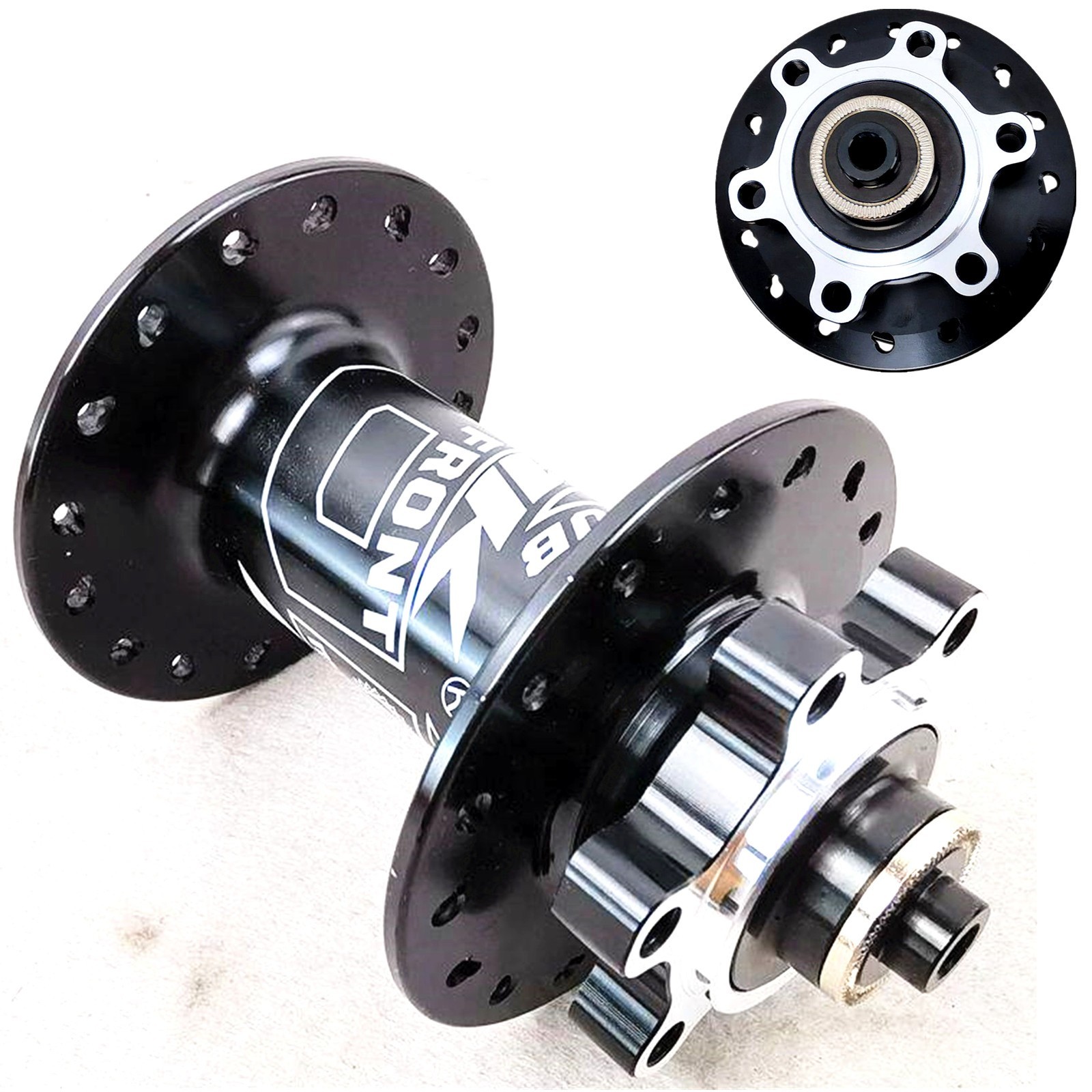 MTB Hub Set Qick Release 32H 6 Bolt Aluminium Disc Brake for 8-11S,5×100+5×135