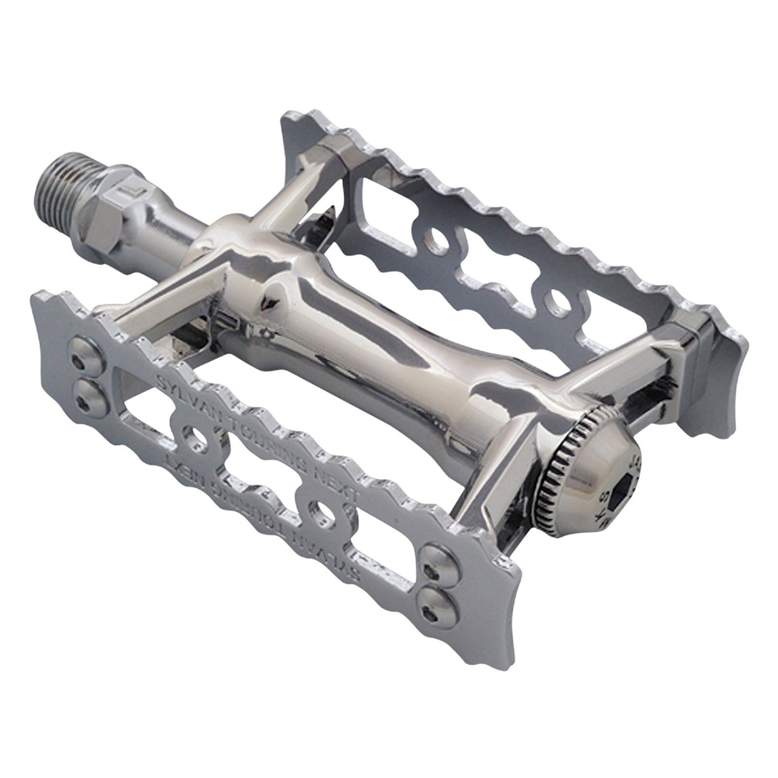 MKS Sylvan Touring Next Pedals, Silver, 9/16 Inch