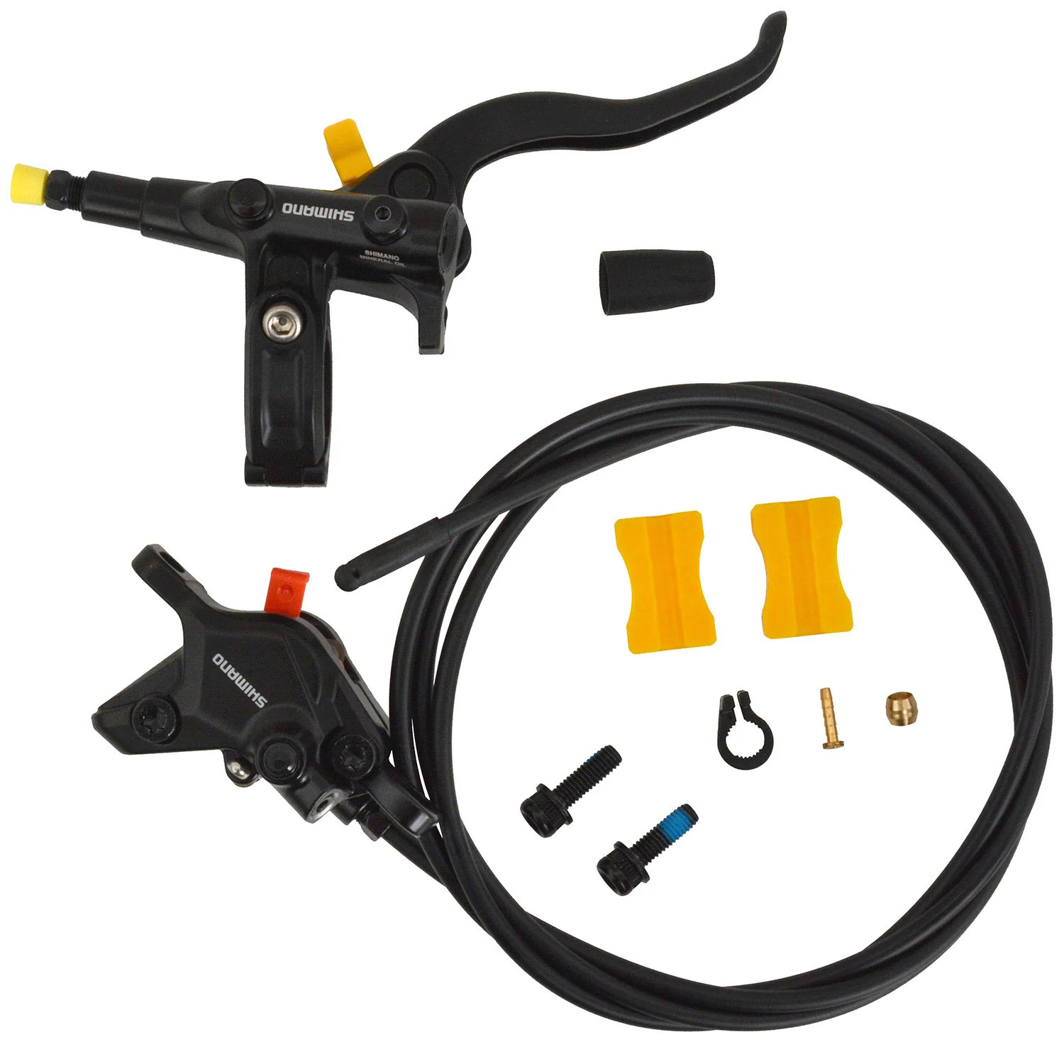 Shimano Deore BL-M4100 + BR-MT410 Hydraulic Rear 2p