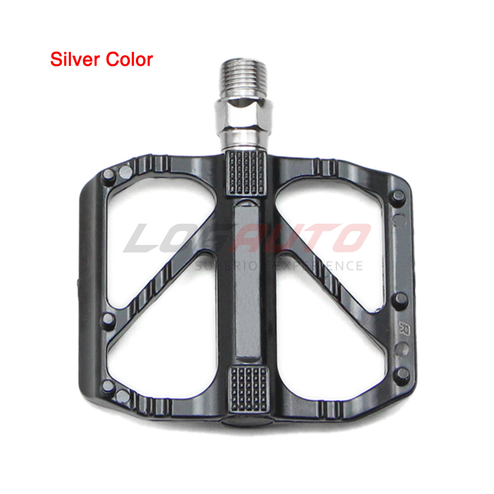 Non-Slip Bike Pedal DU Bearing Lightweight Road Pedals Sealed Flat Platform L+R