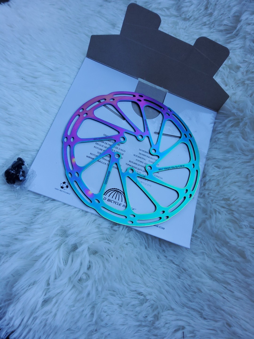 2PC Bicycle Brake Rotor 160mm 180mm 203mm MTB Centerline Rotor Hydraulic Brakes