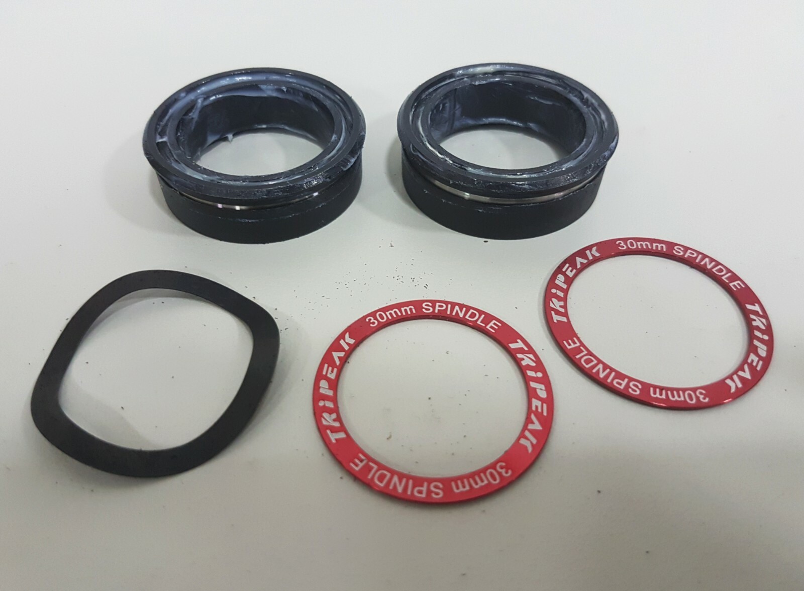 Tripeak Pressfit Snug-Fit 4130 BB86 / BB92 Steel Bearing Kits For 30mm Rotor 3D+