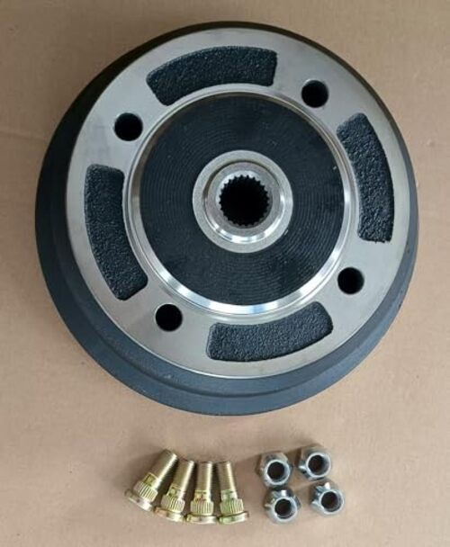 Front Left or Right Hub Brake Drum # 41038-0034 with Wheel Studs 92150-1366