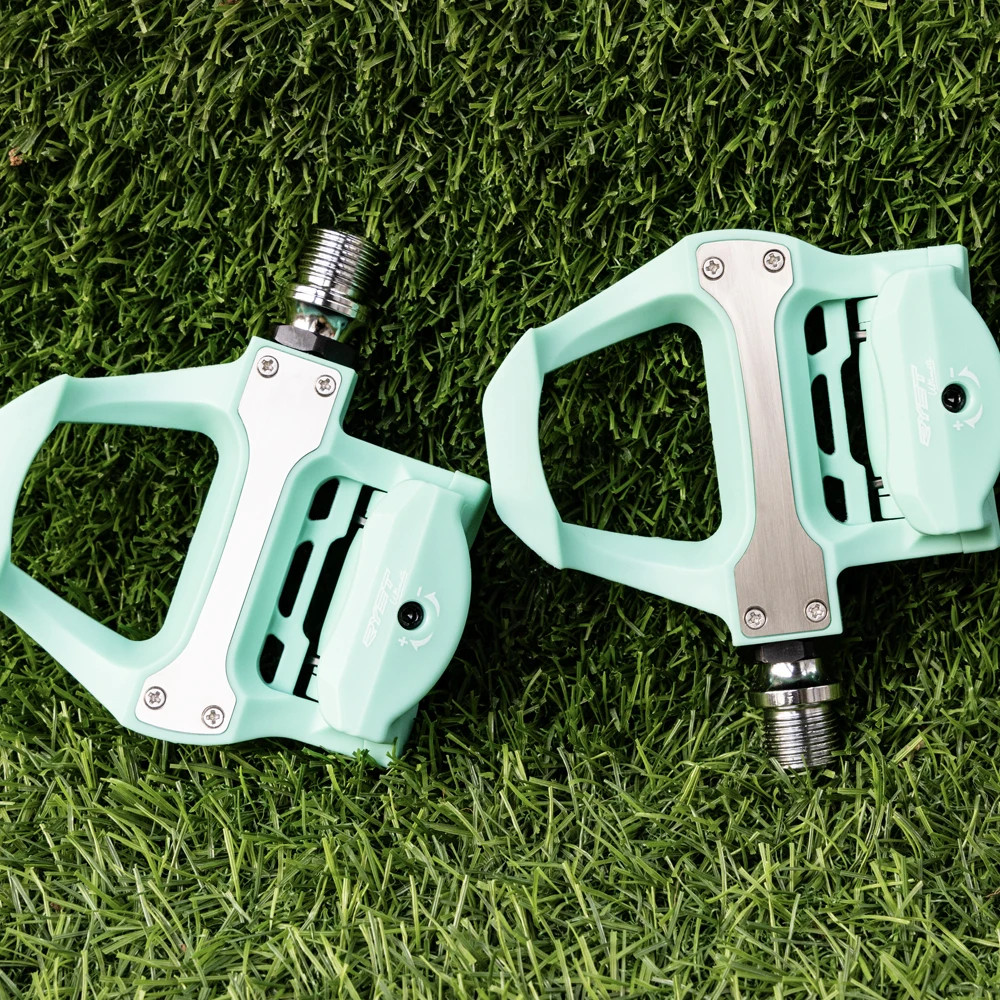 RYET Road Bike Clipless Pedals 285g SPD-SL Compatible with Cleats Sealed Bearing