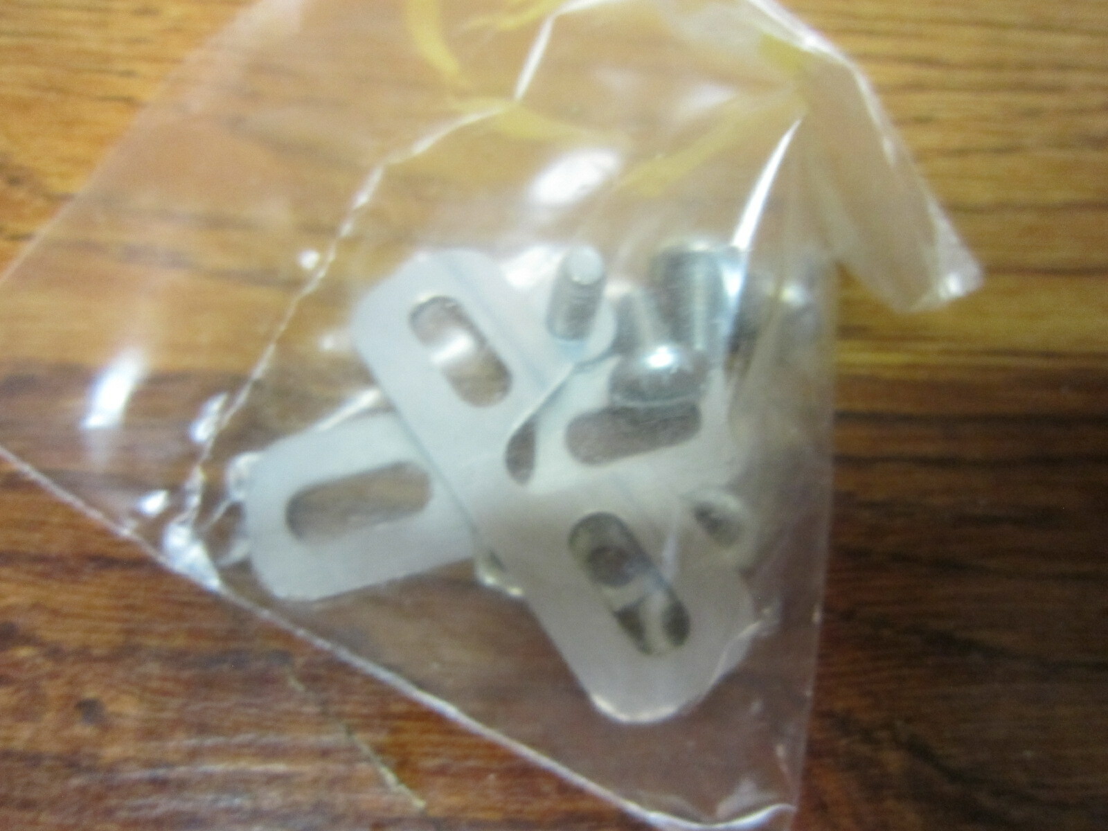 NOS ALE TOE CLIPS – MATTE BLACK ANODIZED ALLOY – SMALL – 97 L.D.
