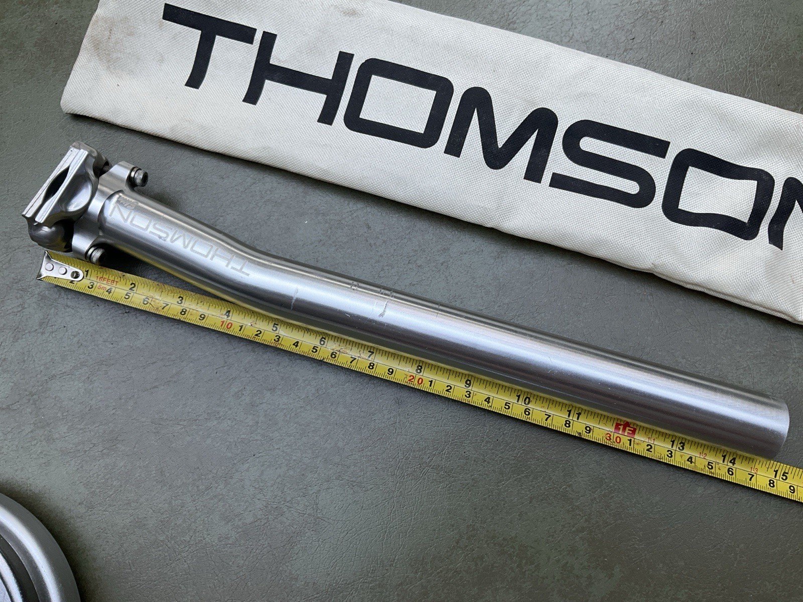 Thomson Elite Setback Seatpost 30.9 X 410mm – Silver SP-E127-SB
