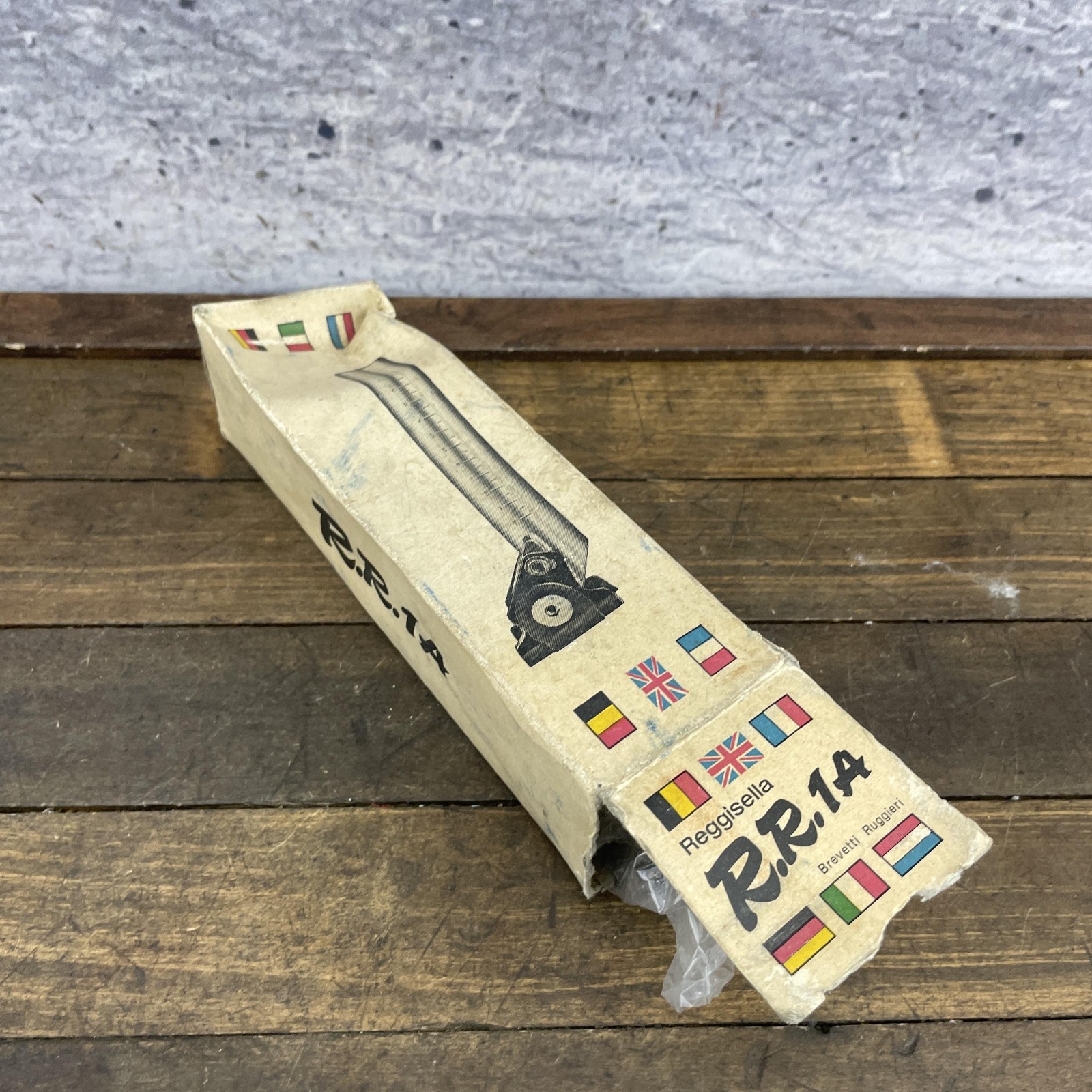 Vintage Ruggieri RR.14 Seatpost 27.2mm Reggisella NOS New Italy Bike Part