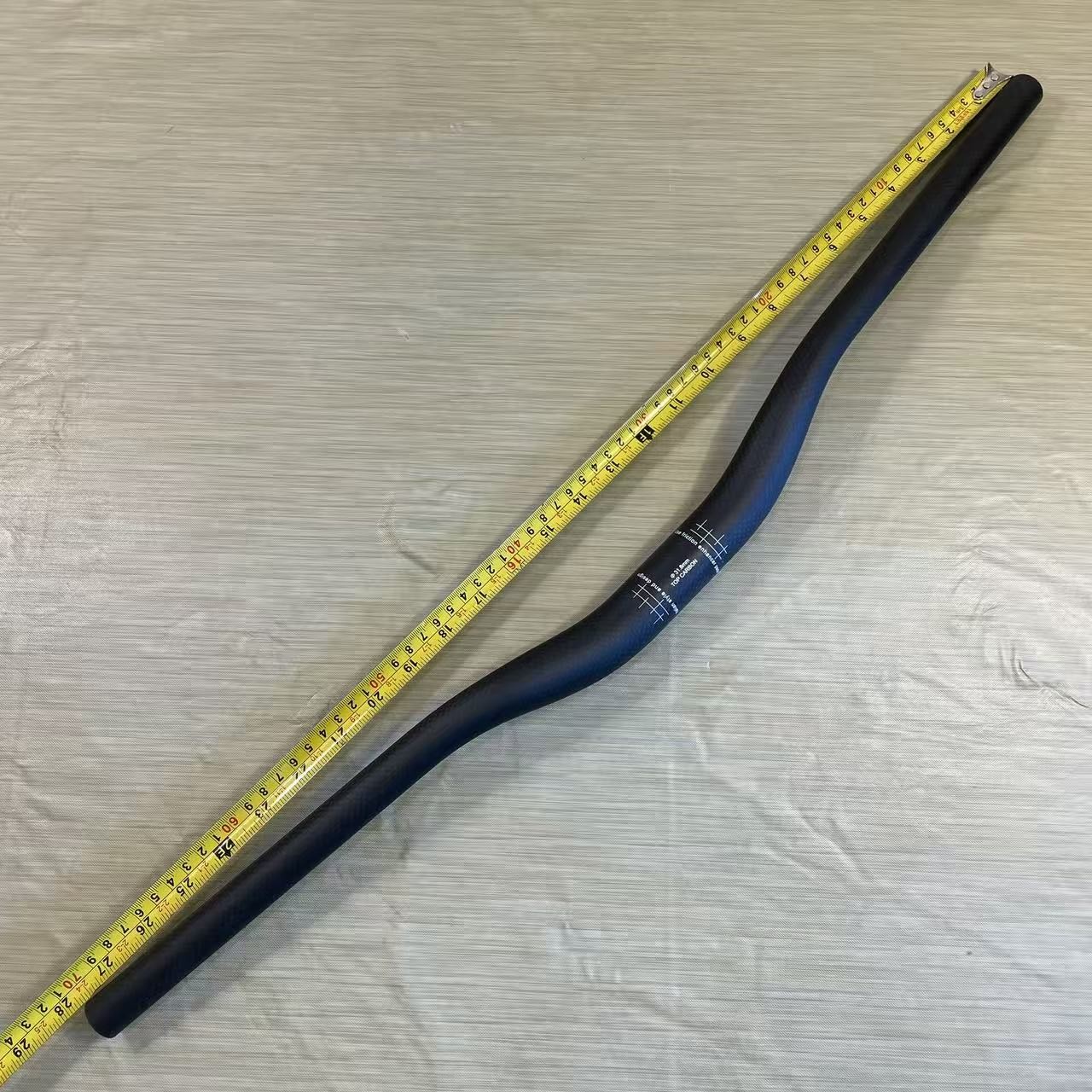 Carbon MTB Handlebar Integrated Stem Mountain Bike Riser Bar Downhill Bike 1-1/8