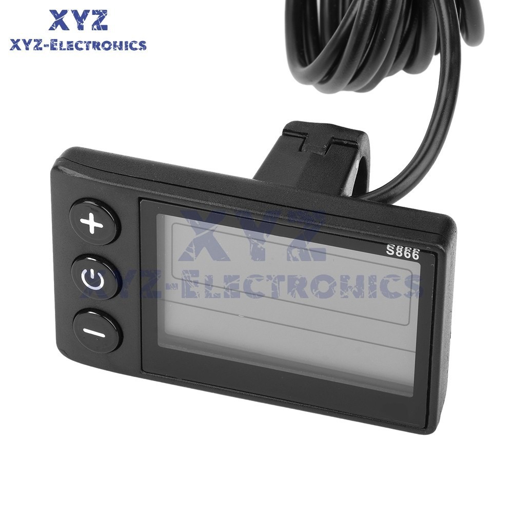 36V48V64V 30A Sine Wave Brushless Motor Controller 750-1500W Driver S866 LCD