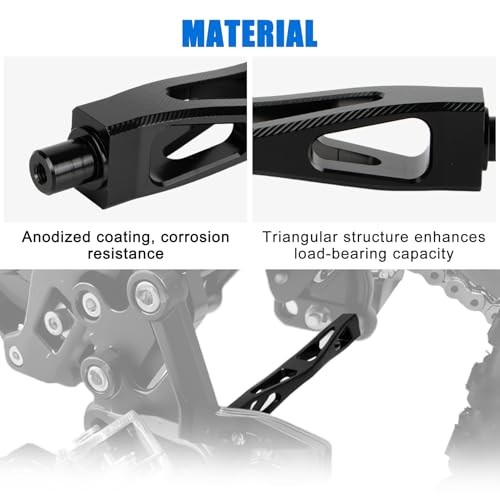 Black Motorcycle Foot Peg Brace Lever – MX3 MX4 – Brace Lever