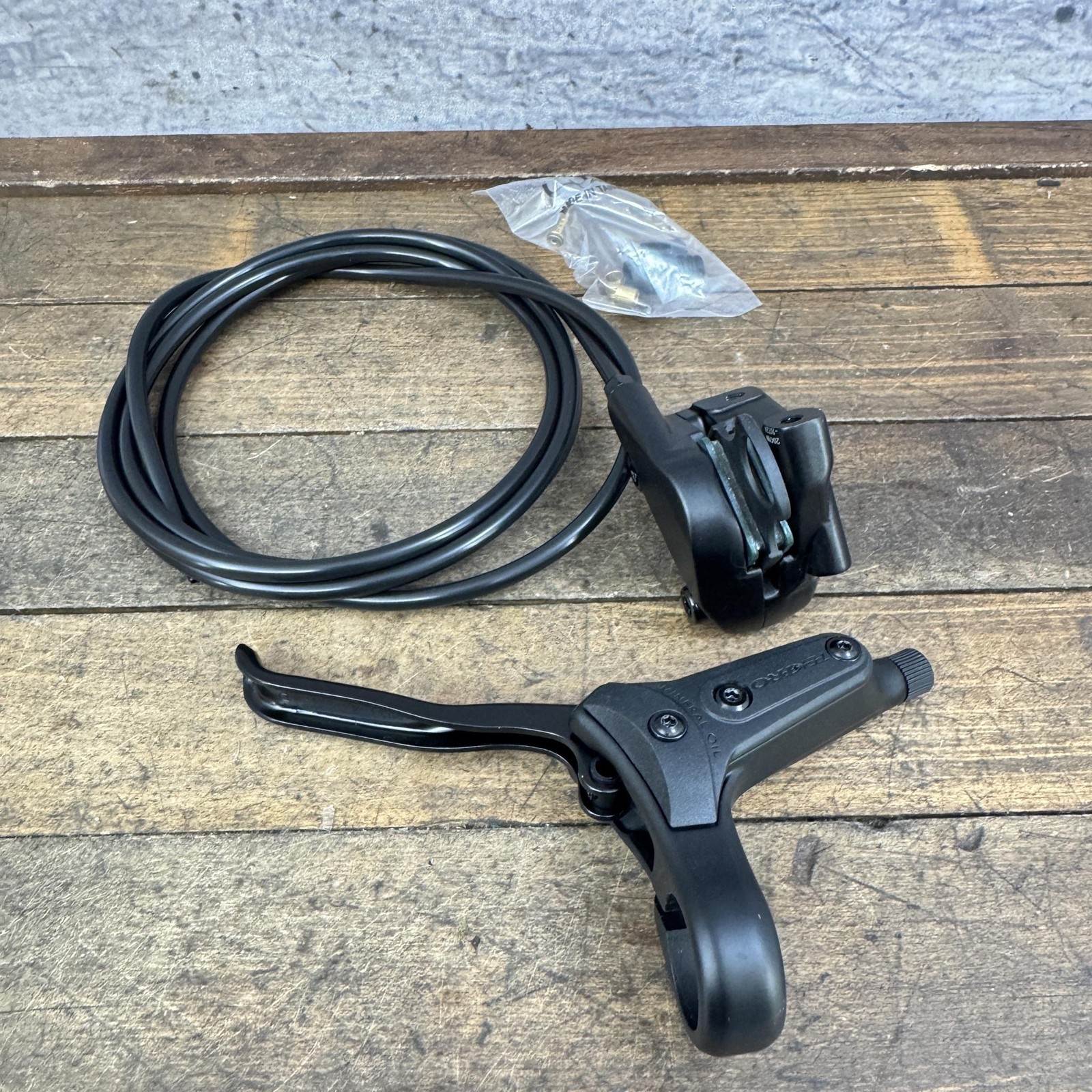 Tektro Hydraulic Disc Brake Lever Caliper Left Front NOS Mineral Oil Hydraulic