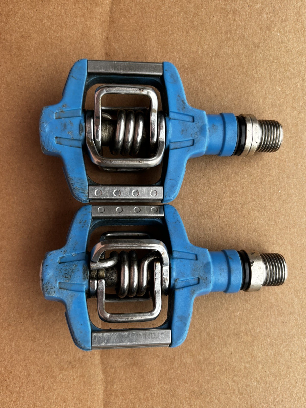 Crank Brothers Candy Style Pedals W/ Egg Beater Mechanism & Candy Platform Blue