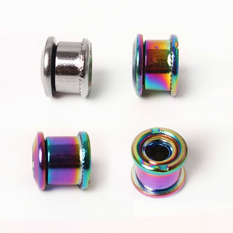 4/5X Steel Bike Chainring Bolts 6.5 Single 8.5 Double Triple Speed Nut Screw MTB