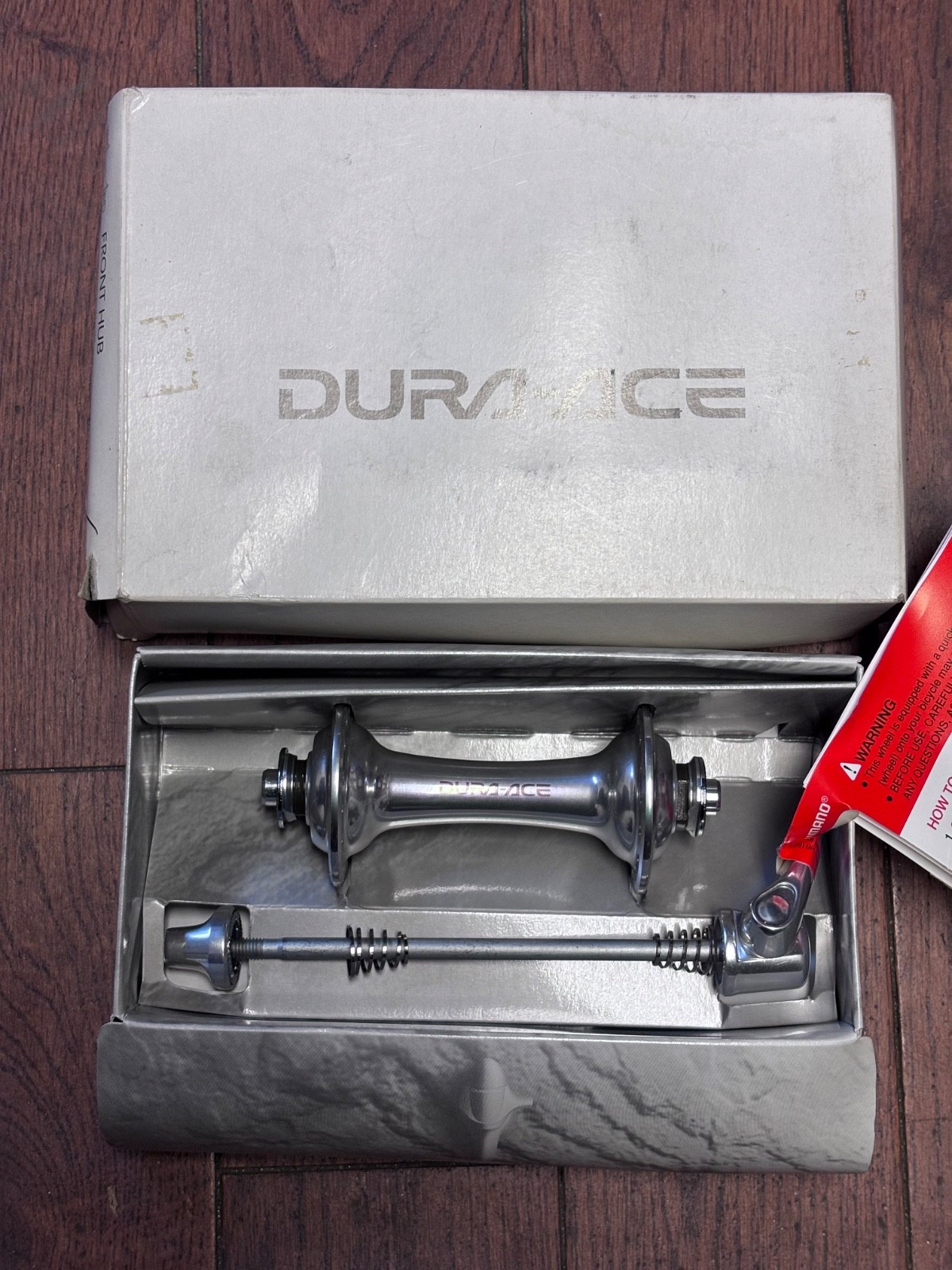 Shimano Dura-Ace Front Hub, HB-7700, QR, 32H, IHB7700FSL 100mm spacing, NIB