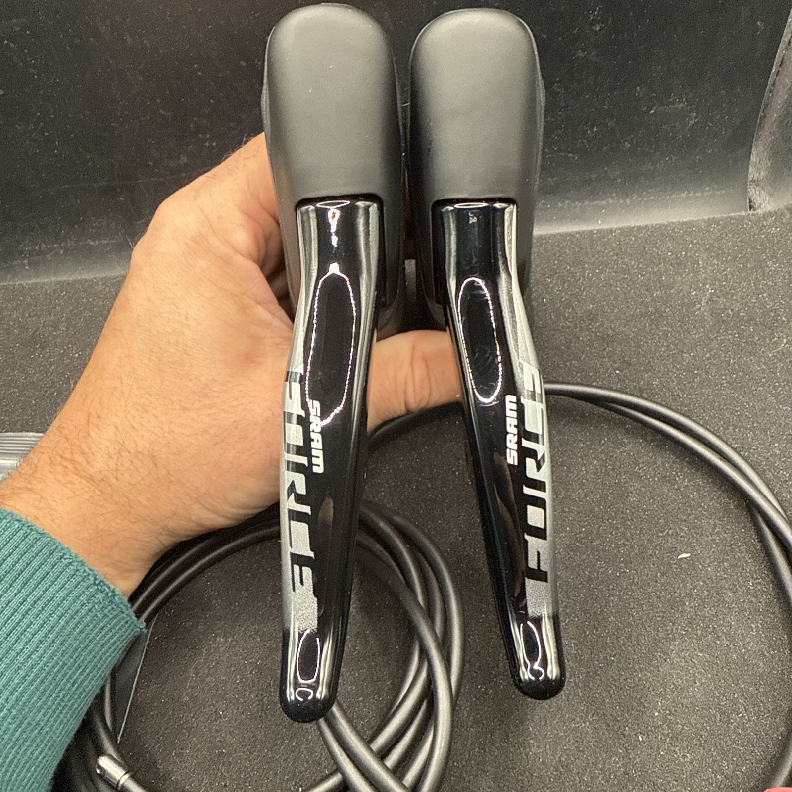 Sram Force Axs D1 1000/2000mm Hydraulic Disc Shifter And Brake Set 12 Speed (nw)