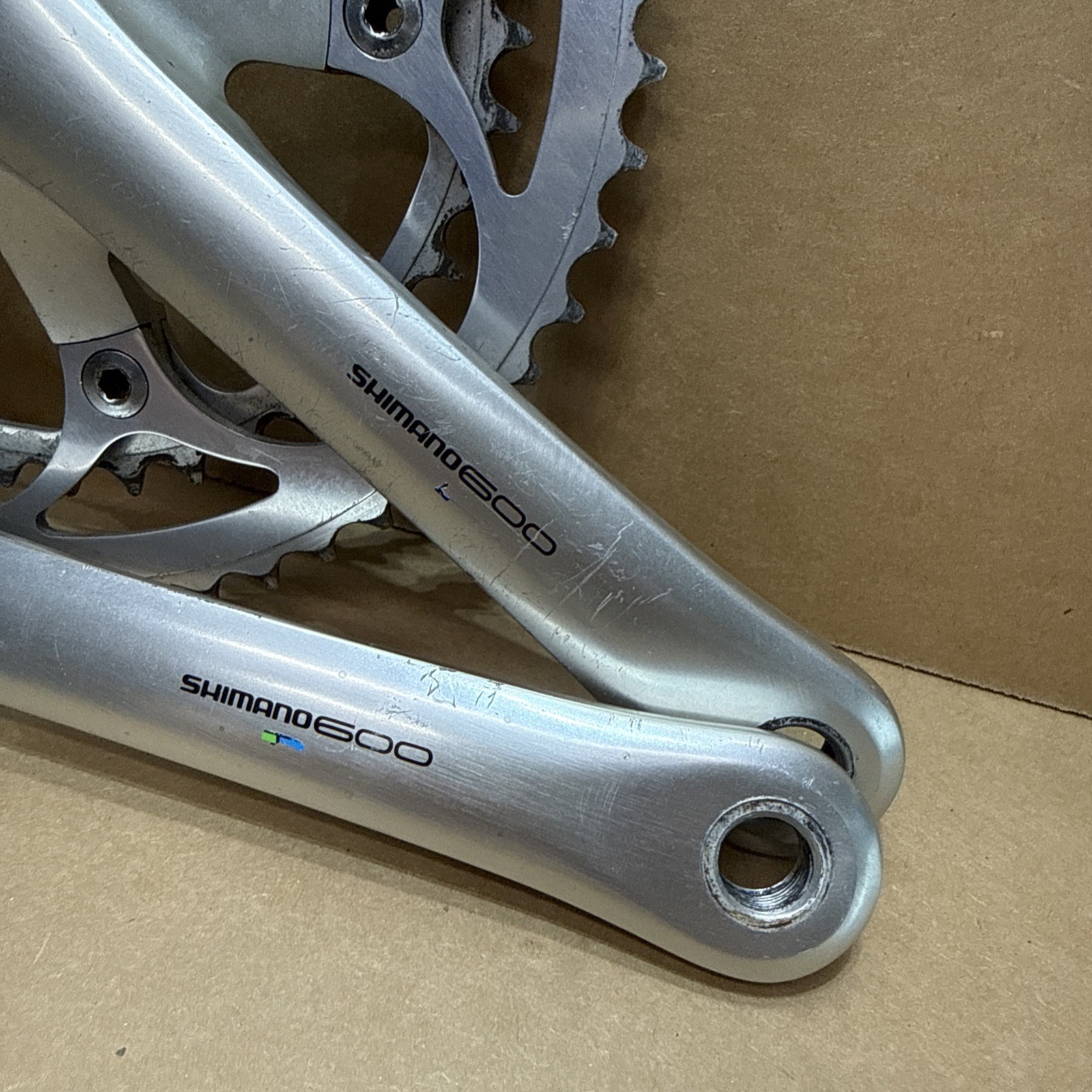 Shimano Ultegra 600 8 Speed 175 Road Crankset Cranks 53/39 bcc60