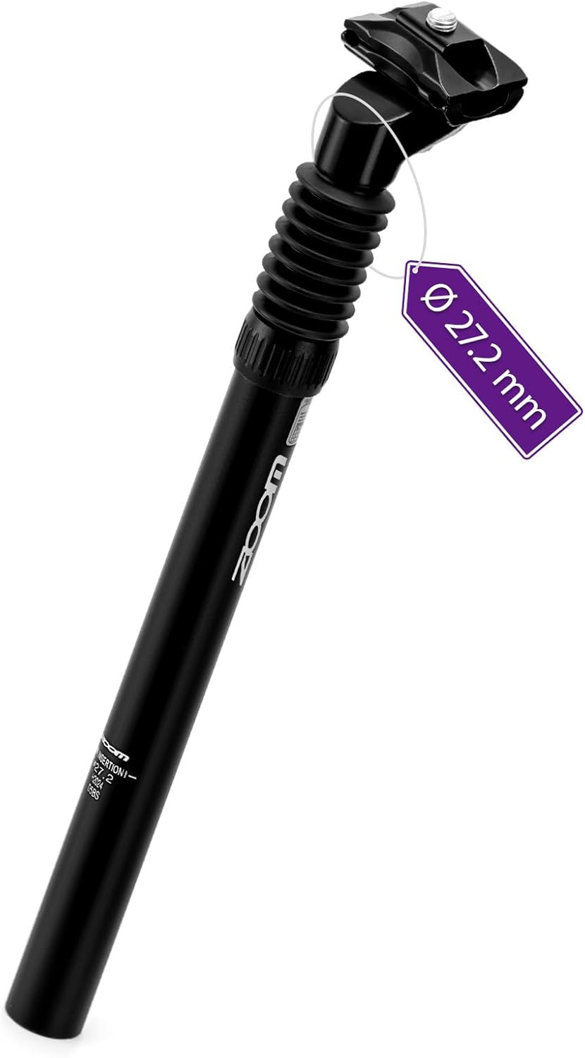 Zoom Bike Suspension Seatpost: 27.2/30.9/31.6 X 350 Mm Shock Absorber Damper Bic