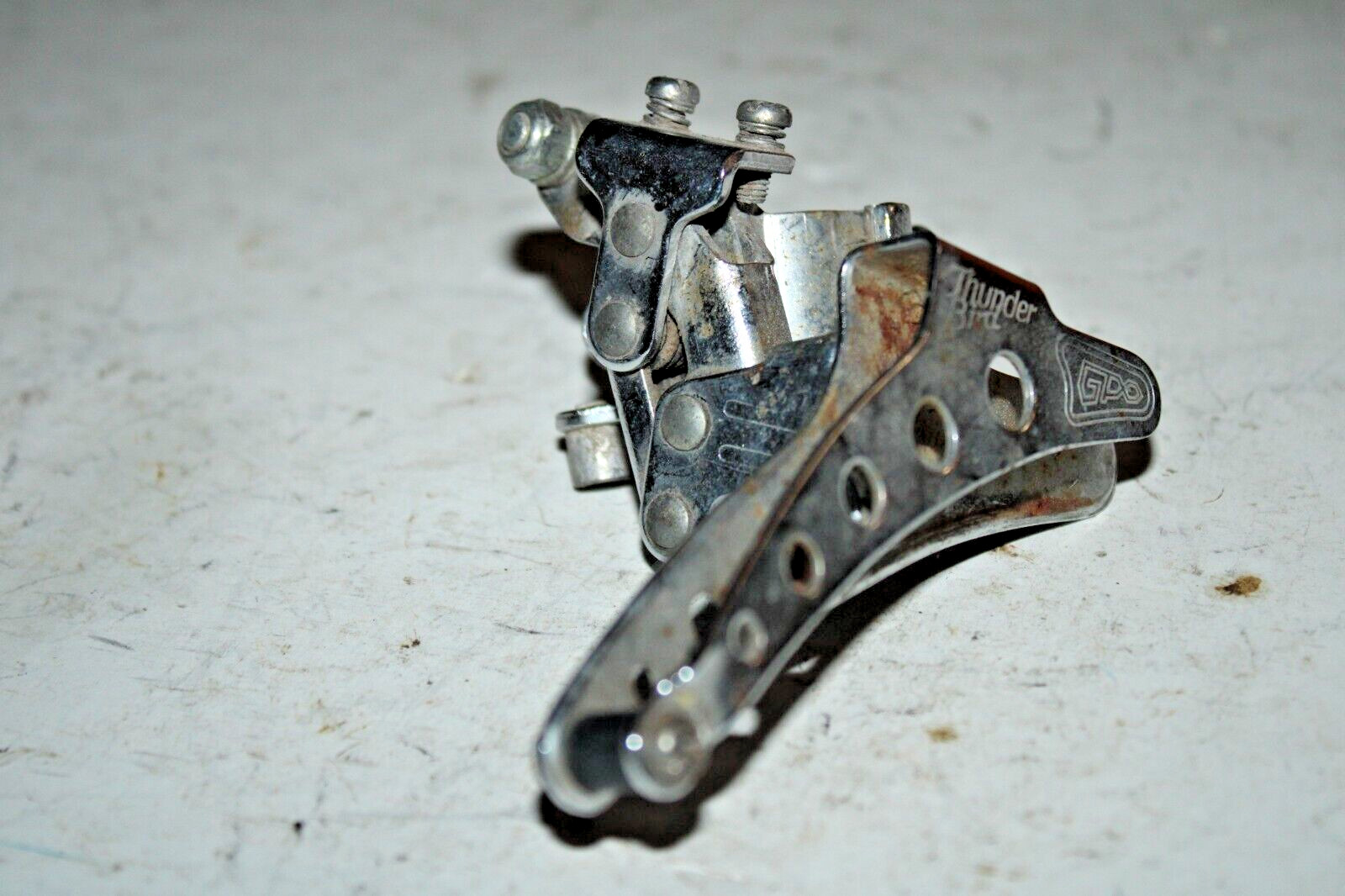 Shimano Thunder Bird GPO Double Front Derailleur 26.2 Clamp-On Fast USA Shipper!