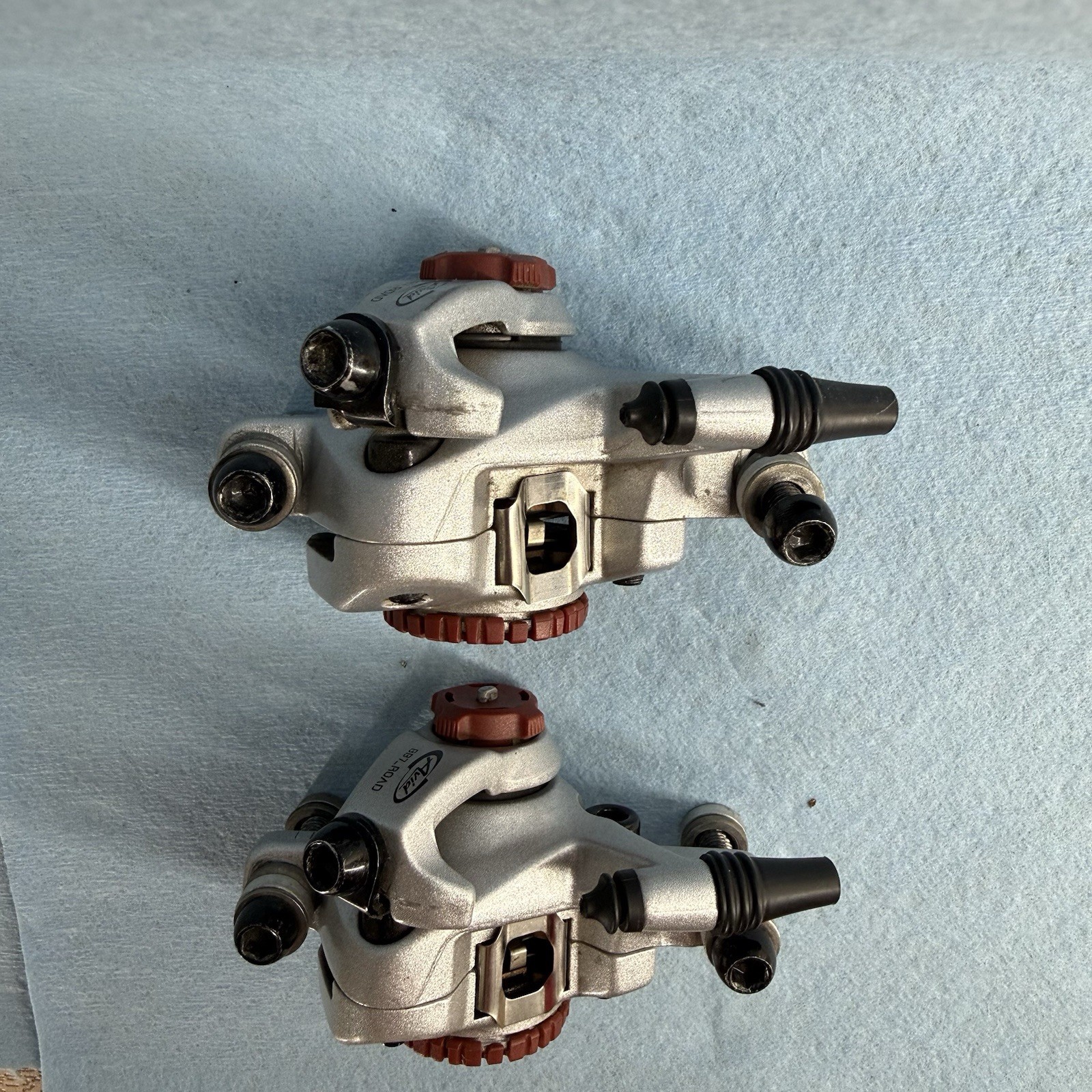 Avid BB7 Road Mechanical Disc Brake Calipers Silver Front Rear Set