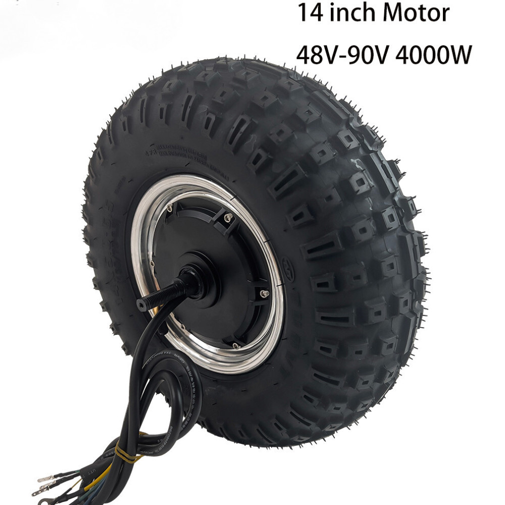 14Inch Electric Bike Wheel Hub Motor 4000W for Electric Motorcycle Scooter