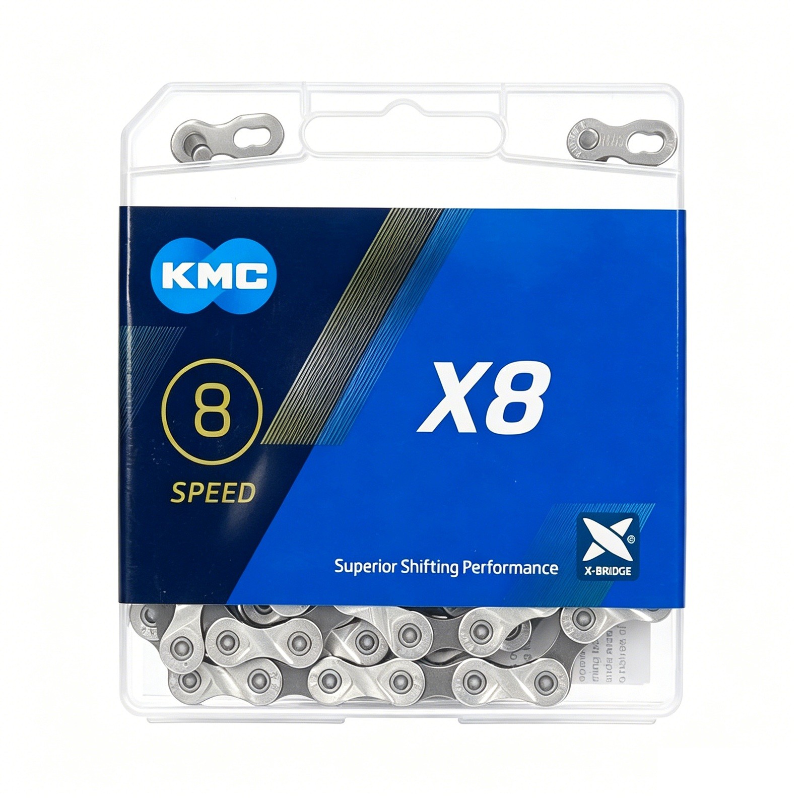 KMC X8 116Links EPT 8-Speed EcoProteQ Edition X-Series Bicycle Chain For Shimano