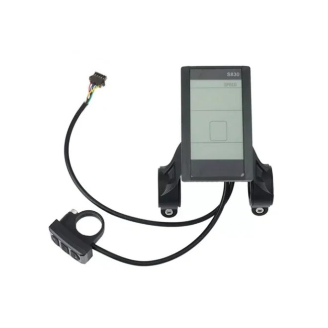 E-Bike 24V 36V 48V EBike S830 LCD Display Screen Control Meter Panel Bike.