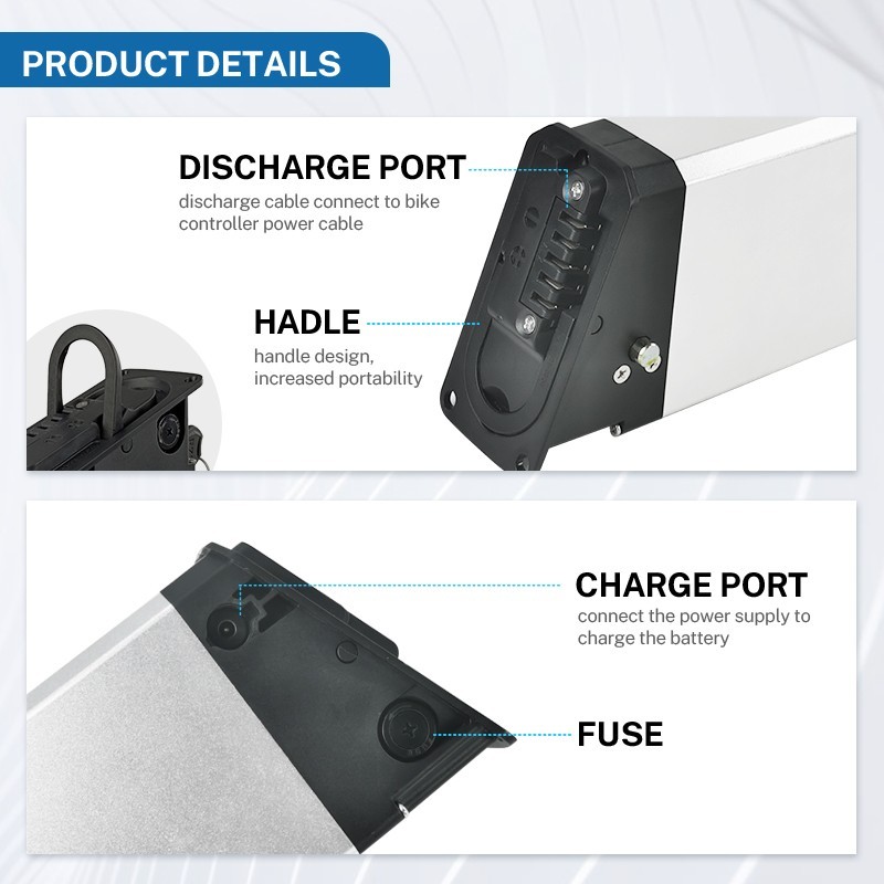 48V 14ah li ion battery for Polarna M5 M6 Folding Ebike battery 17.5ah DCH 009