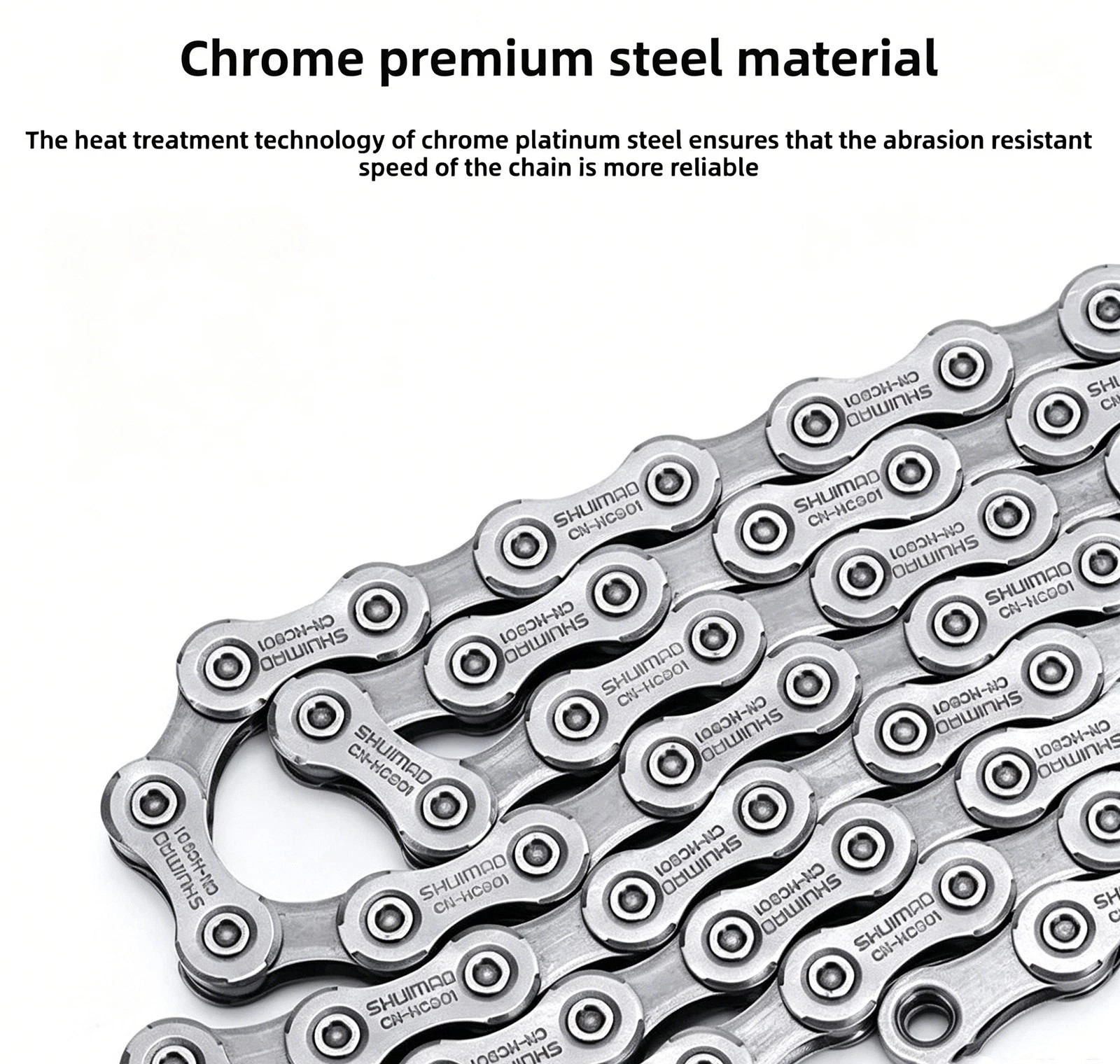 Shuimao Acera CN-HC40 6 / 7 / 8 Speed 112 Link Road Special Steel Bike Chain MTB