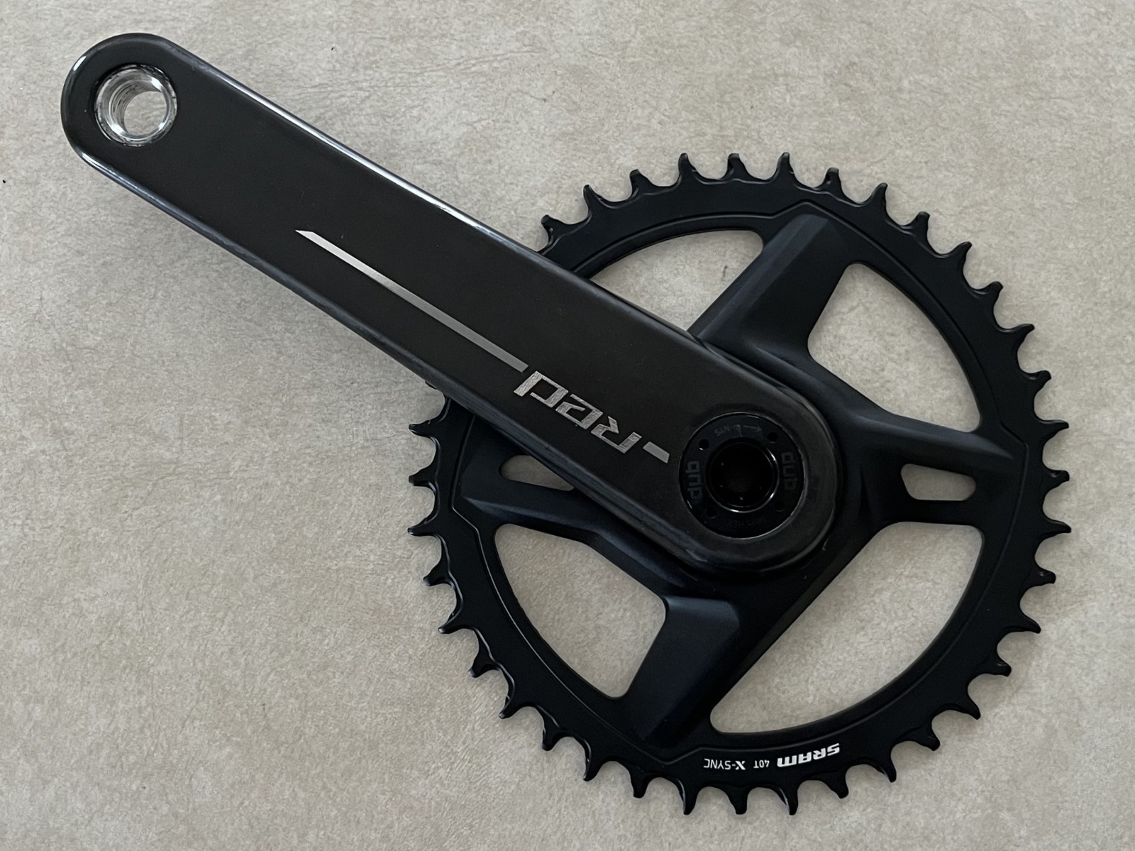 New SRAM Red XPLR Wide DUB Carbon Fiber 170mm 40t 1x 12 13 Direct Mount Crank