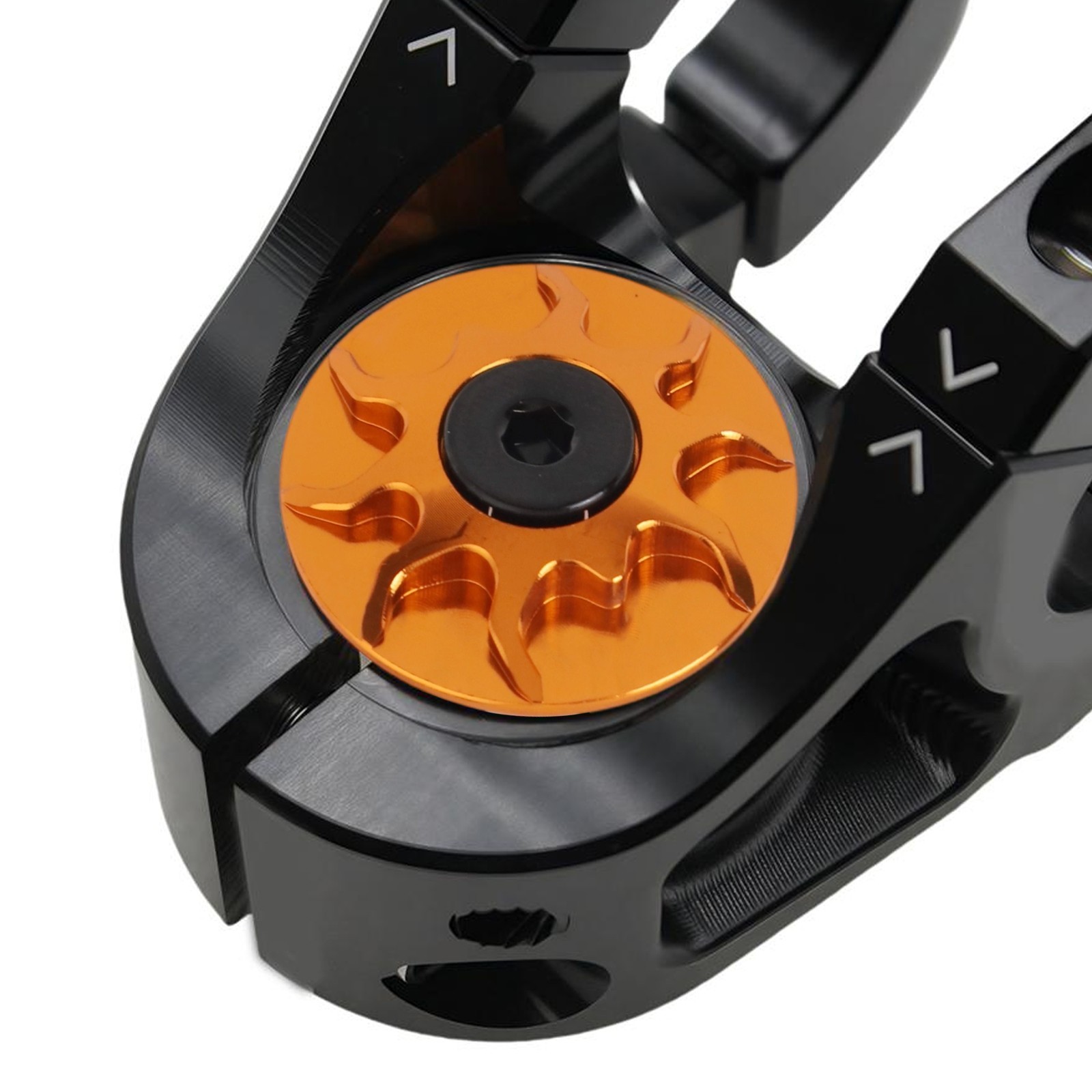 Aluminum Alloy Headset Cap with Stainless Steel Bolt for Modern Bicycle Designs