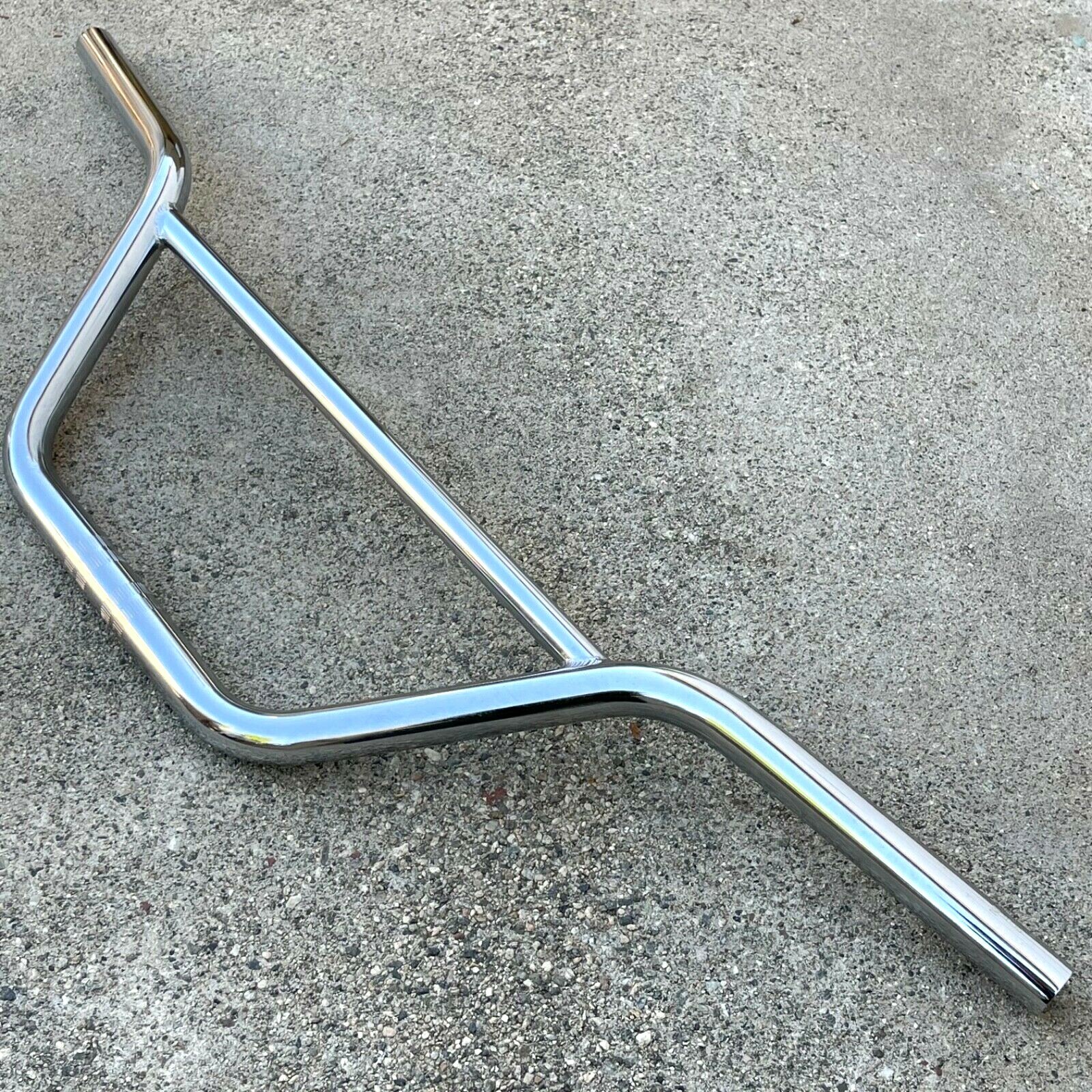 NITTO B728 2PC BAR CHROME 5.5″ CRUISER MADE IN JAPAN BMX BIKE HANDLEBARS SE S&M