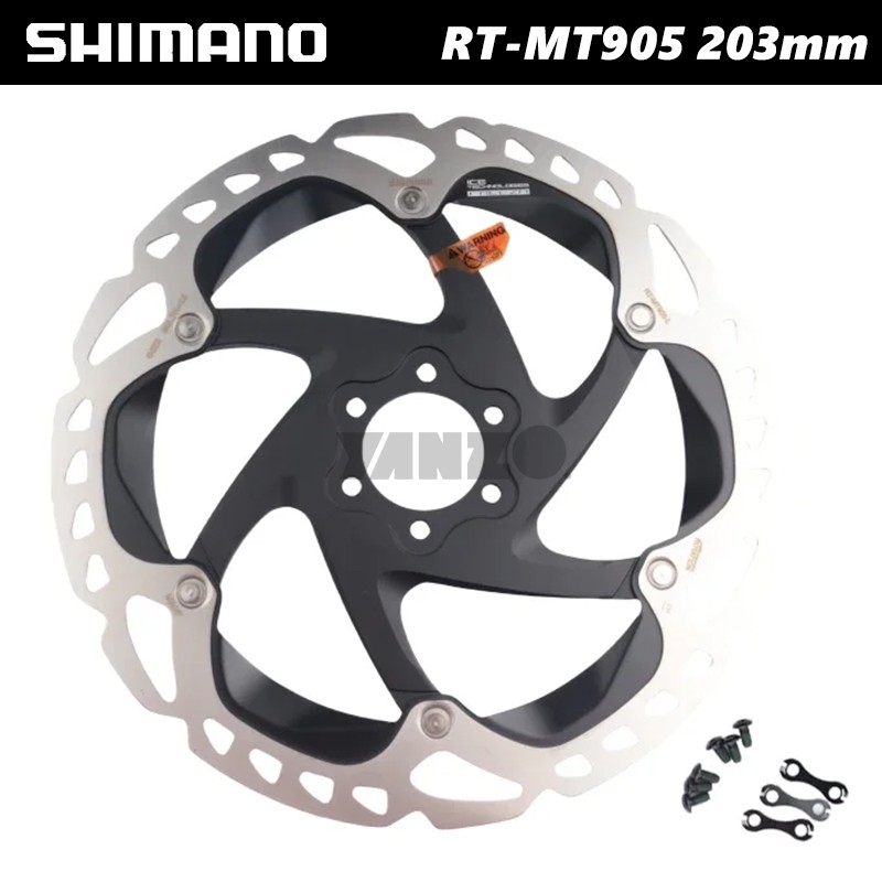 SHIMANO XTR RT-MT905 – 180mm/203mm 6-bolt mountain disc brake rotor-OE