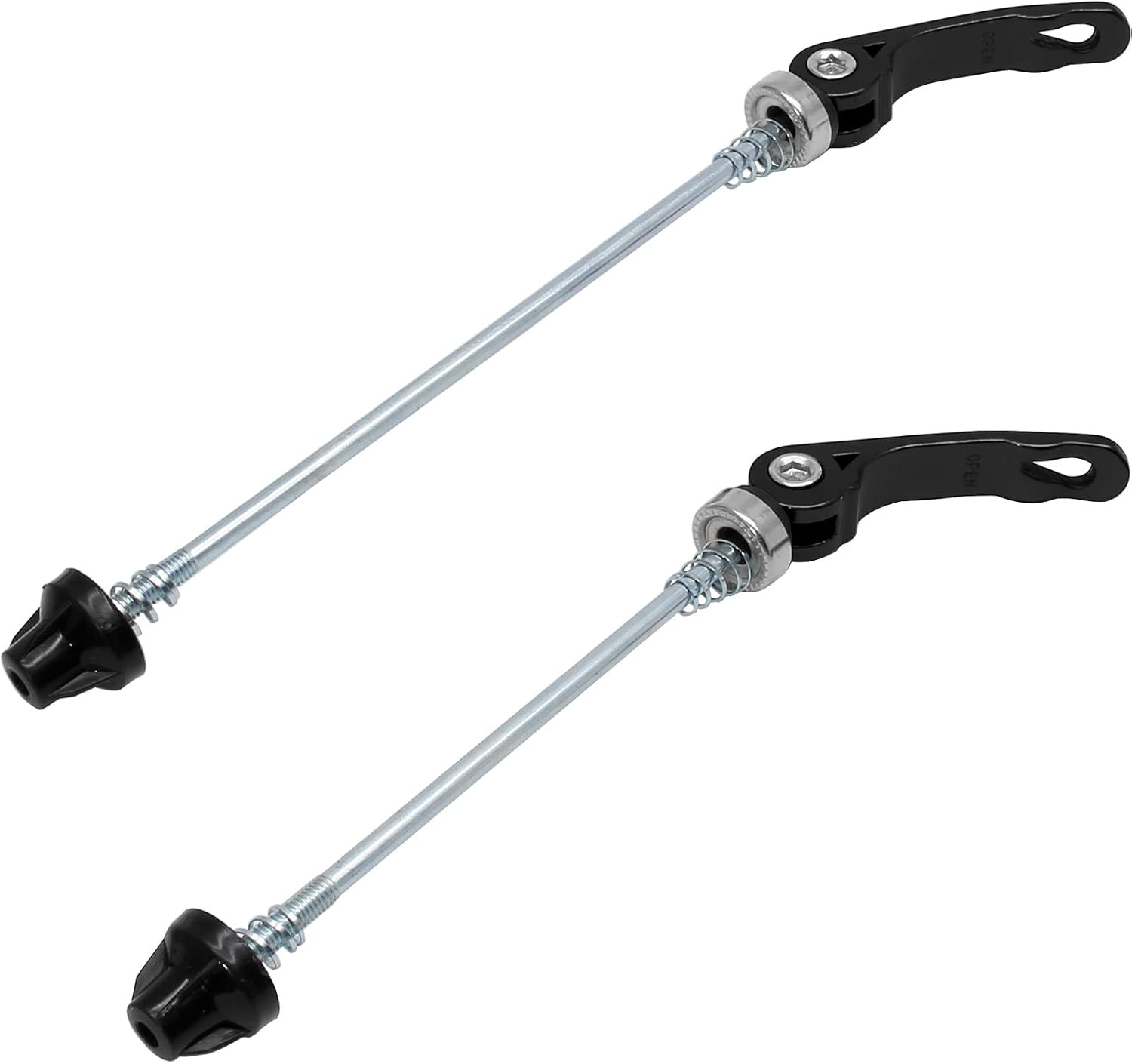 1Pair Quick Release Bicycle Hubs Bike Wheel Hub Front and Rear Skewers Clip Kit