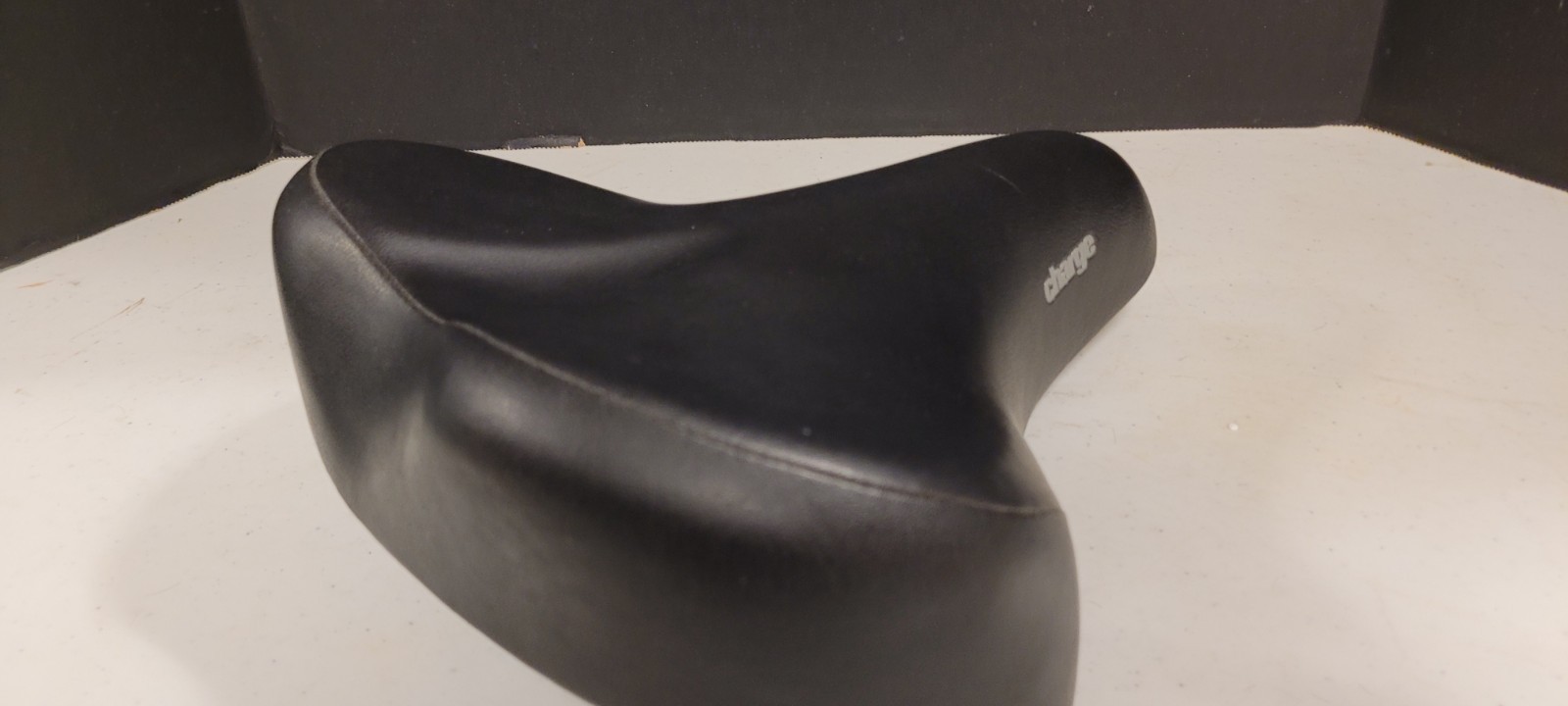 Charge Pacific Cycle Comfort Bicycle Bike Seat Black with Gray Logo