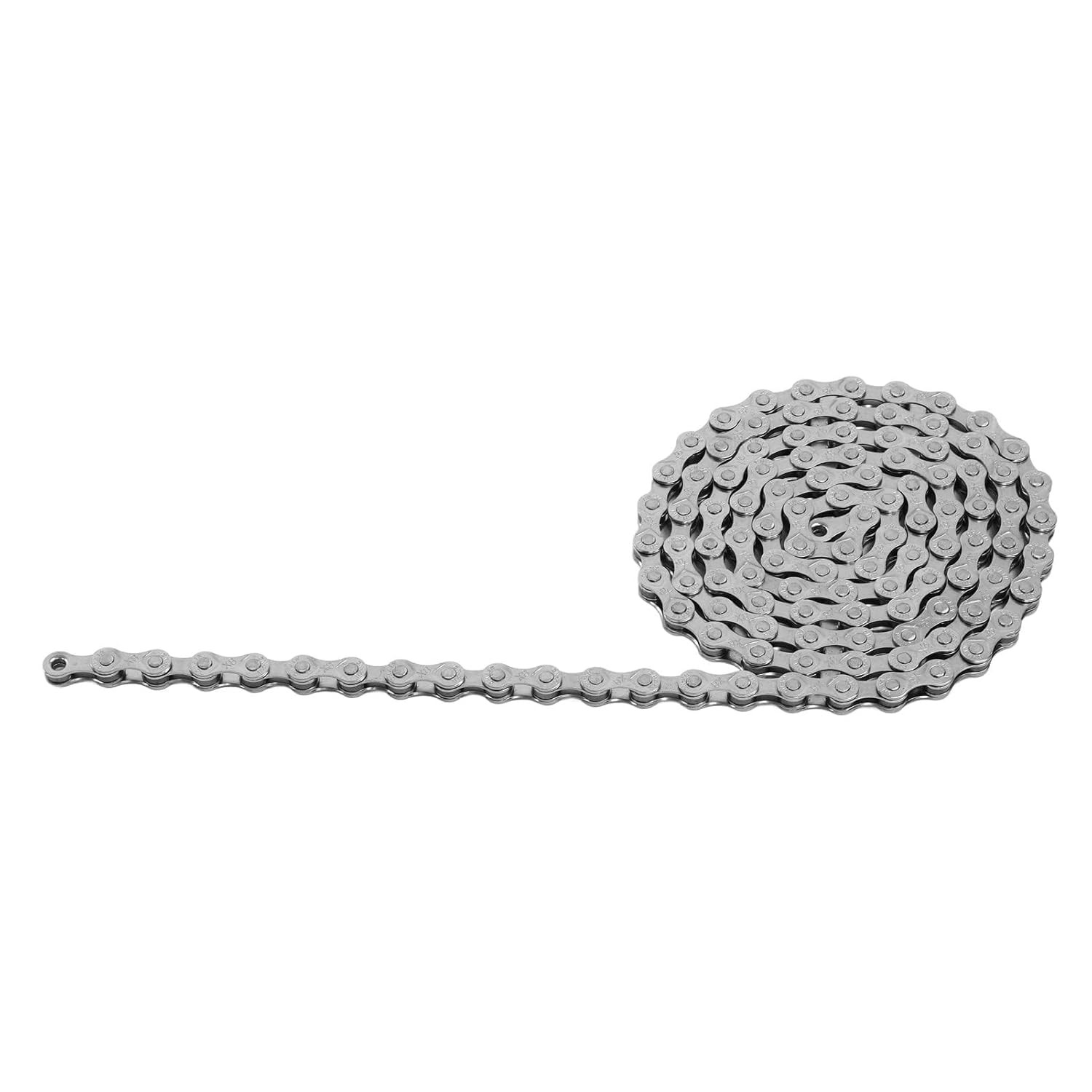 Stainless Steel Bike Chain for 6/7/8 Speed Bicycles – Articulating Buckle Res…