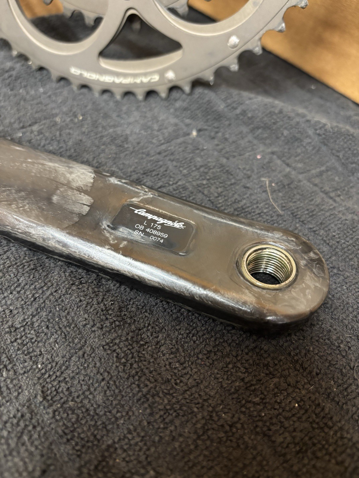 Campagnolo Super Record 11 speed EPS V3 Gruppo w/ Comp Ultra Over-Torque Crank