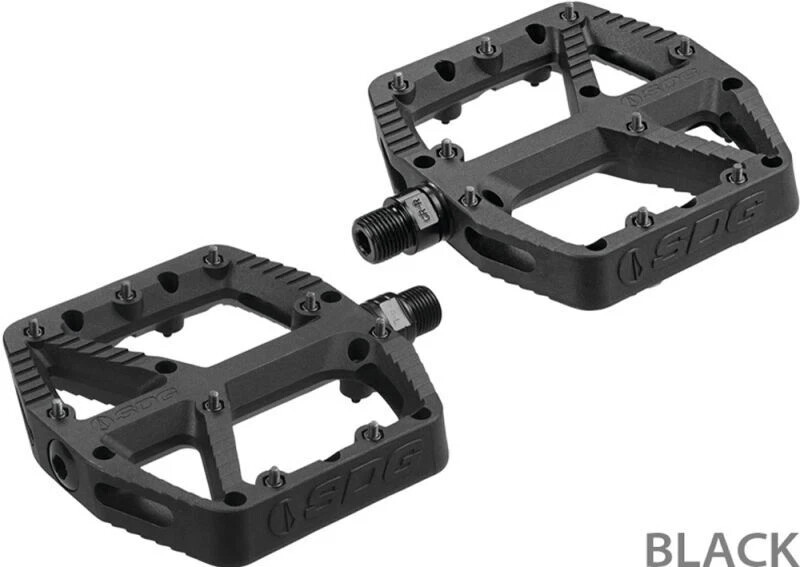 SDG Comp Pedals – Platform Composite Bicycle Bike Pedals 9/16″ 5 Colors