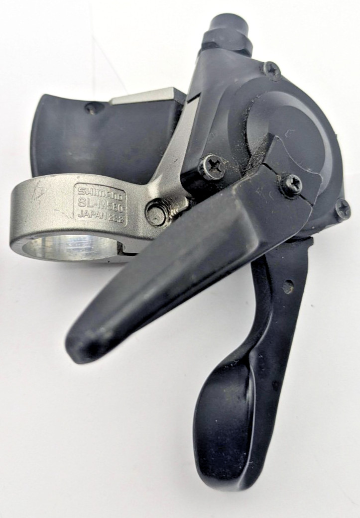 SHIMANO DEORE LX TRIGGER SHIFTERS ST-M580 3 x 9 SPEED MOUNTAIN FLATBAR VERY NICE