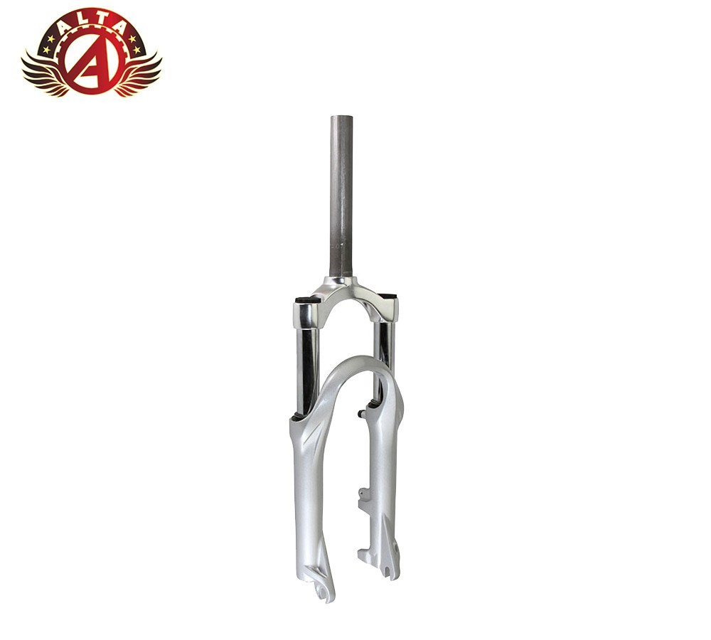 ALTA 20″ Bicycle Suspension 1-1/8 Inch Threadless ALLOY DISK V-Brake Fork CHROME