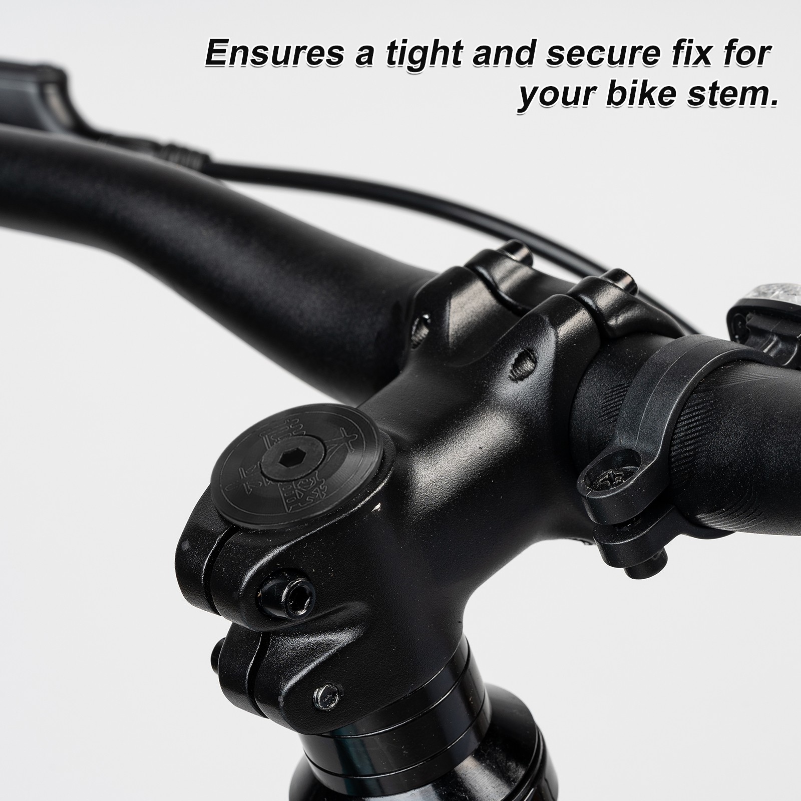 1 1/4″ OD Bicycle Headset Stem Top Cap for MTB Bike Black