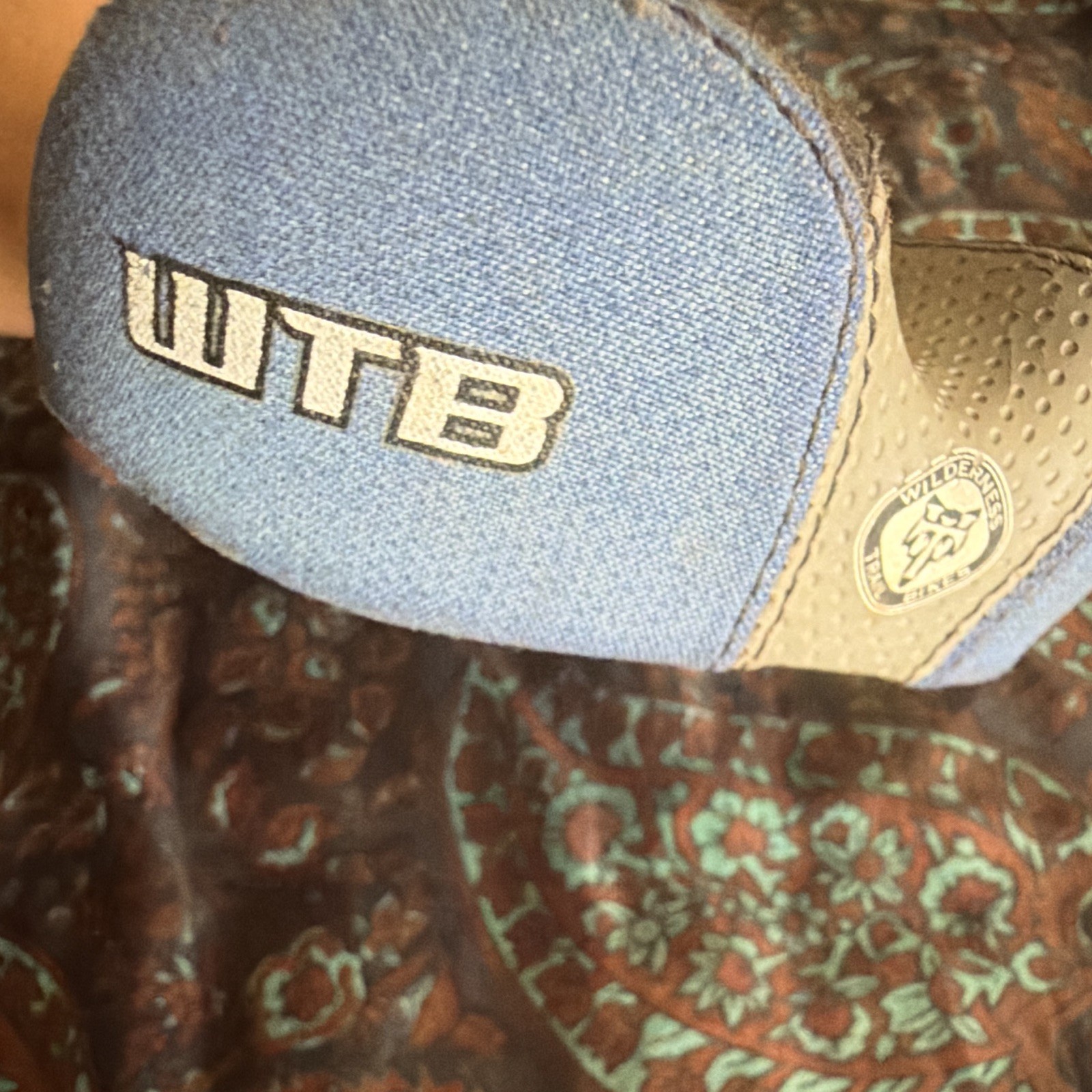 WTB Kona Rocket Comfort Zone Mountain Bike Saddle Black Blue Gray