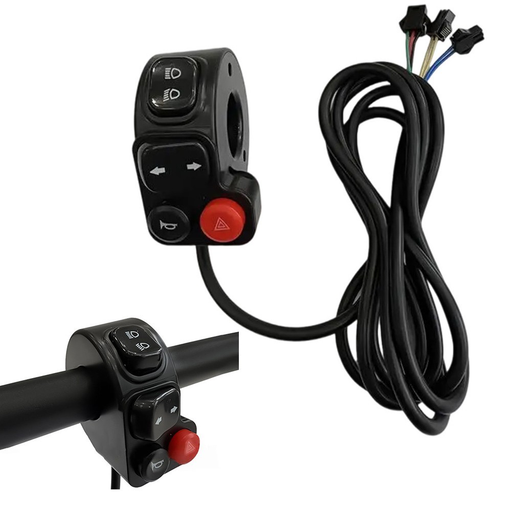 Scooter Electrical System Upgrade Efficient 4 in 1 Control Button Setup