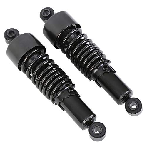 Samger Motorcycle 1Pair 267mm 10.5″ Rear Shock Absorber Rear Suspension Black