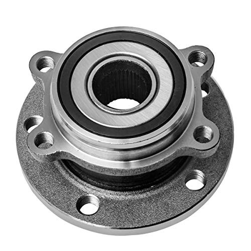 513253 (Rectangular 4-Hole Flange) Front Wheel Hub and Bearing Assembly