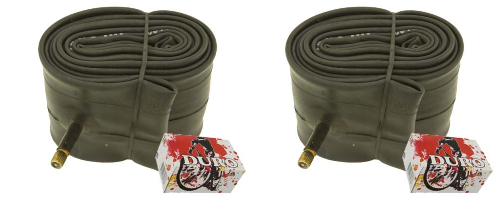 Two Bike Tube Duro 29 x 2.75/3.25 33mm Standard Schrader/Valve.