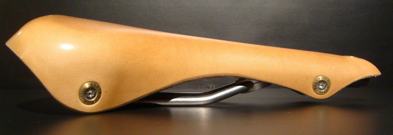 NEW GILLES BERTHOUD SADDLE SEAT SOULOR NATURAL MADE IN FRANCE IDEALE BROOKS