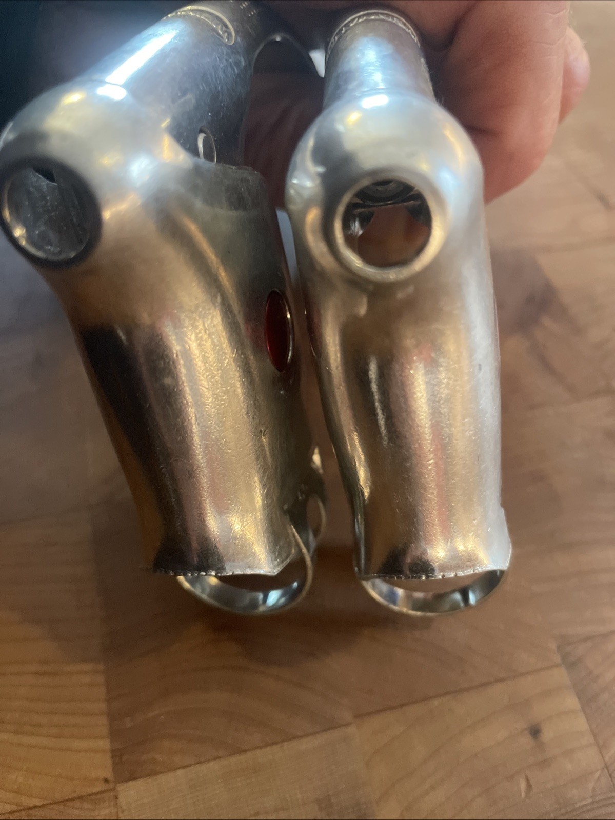 Vintage New-Old-Stock WEINMANN Brake Drop-Bar Levers • Red Dot • 22mm. (NJ)