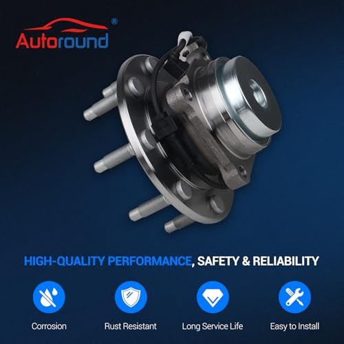 515059 Front Wheel Bearing and Hub Assembly Fit for 2003-2017 Chevy Express